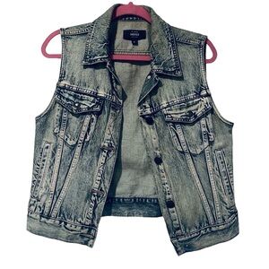 Vintage JCrew Indigo Denim Women’s Vest